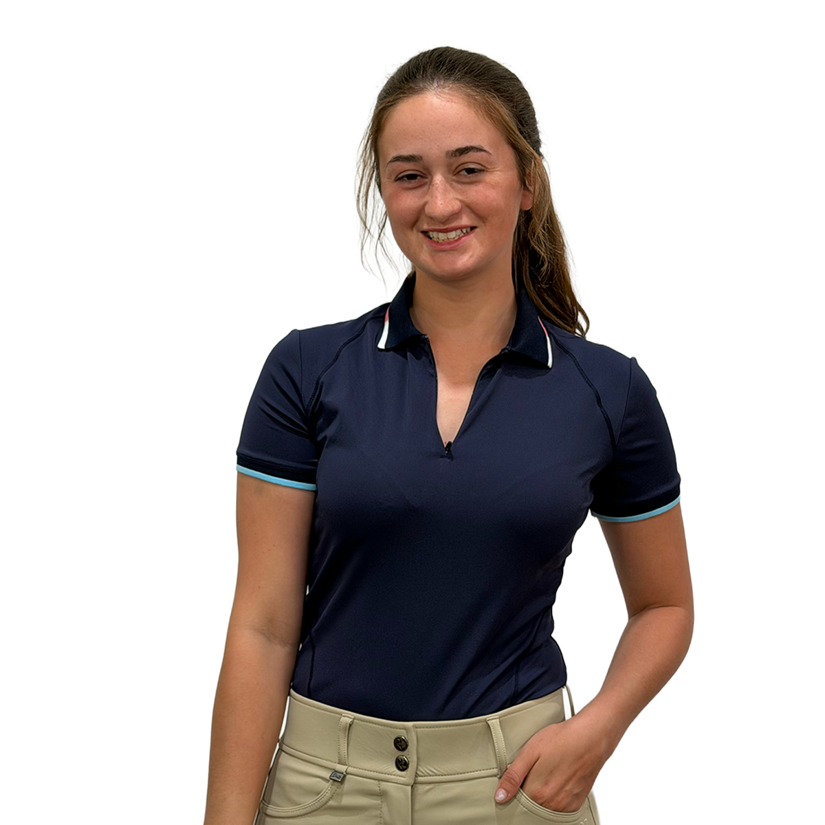 RJ Classics Women's Camryn Short Sleeve Polo
