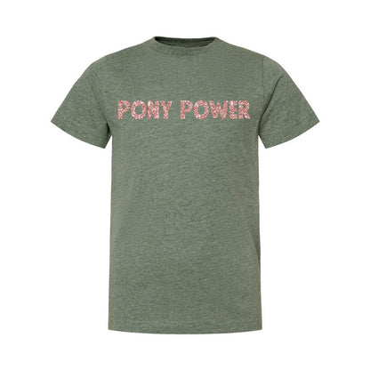 Equine & Design Youth "Pony Power" Short Sleeve T-Shirt
