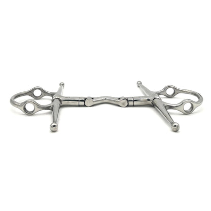 Jake Adams Swivel Port Hinge Nelson Gag Bit