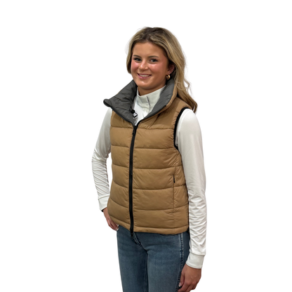 Kastel Reversible Quilted Puffer Vest