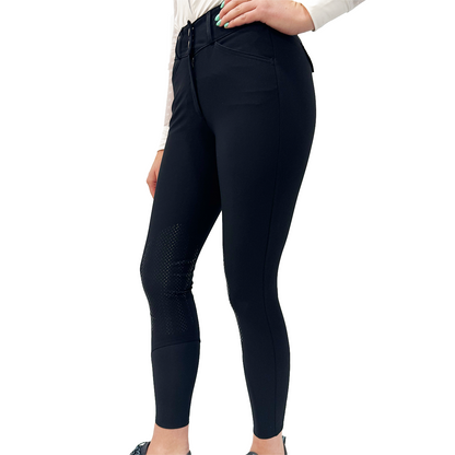 Tailored Sportsman Ladies TechLight Front Zip Boot Sock Silicone Patch Breeches