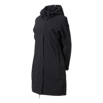 Equinavia Women's B Vertigo Astoria Heated Long Riding Jacket - Seaborne Navy -  Side View