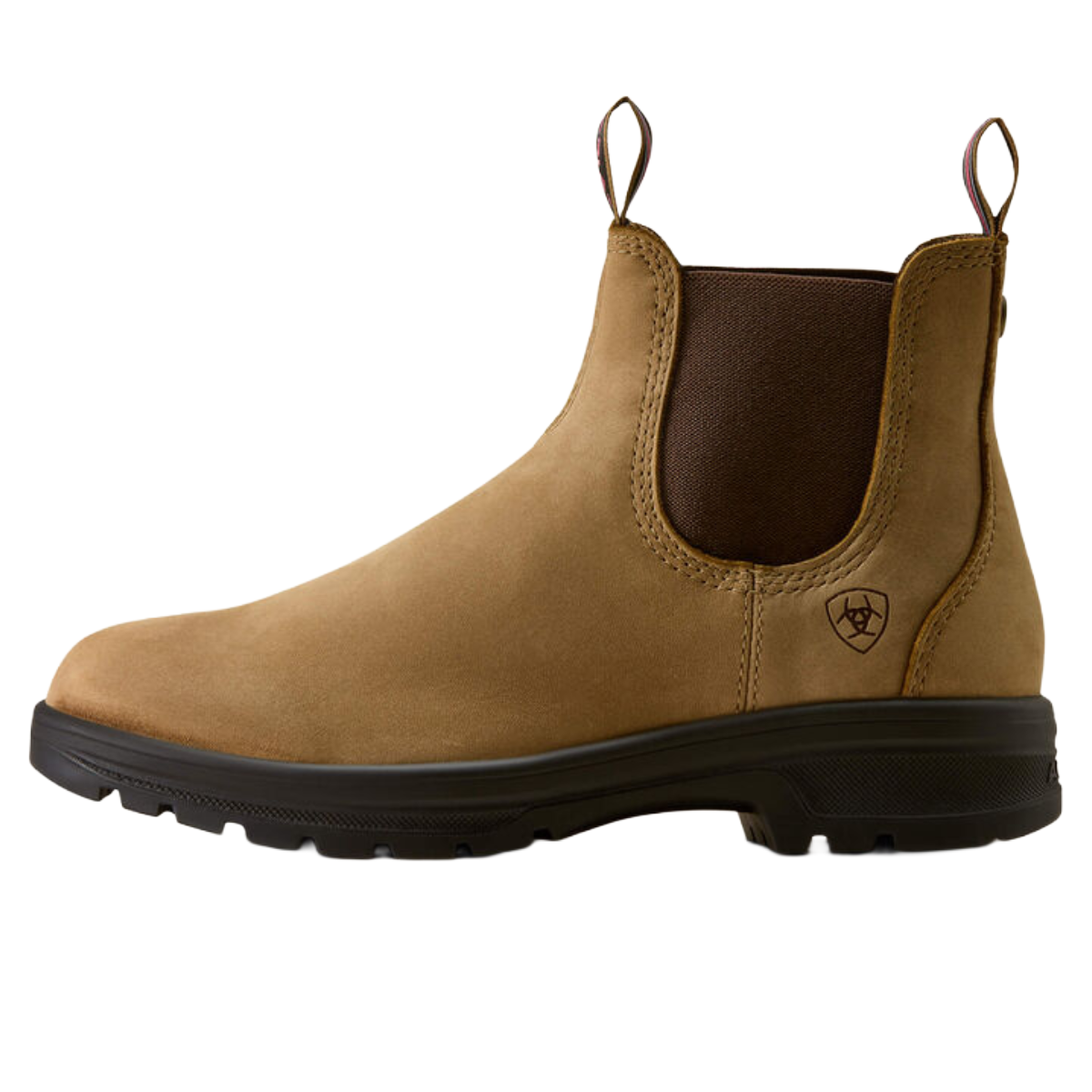 Ariat Women's Cooper Chelsea Boot-natural taupe-side view