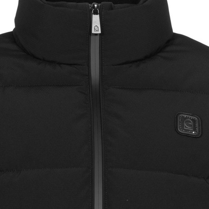 Cavallo Women's Cavaldevi Quilted Jacket-Black-Logo View