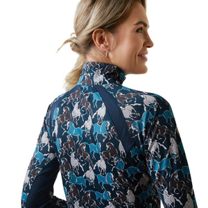 Ariat Women's Sunstopper 2.0 1/4 Zip Baselayer Long Sleeve - Sale