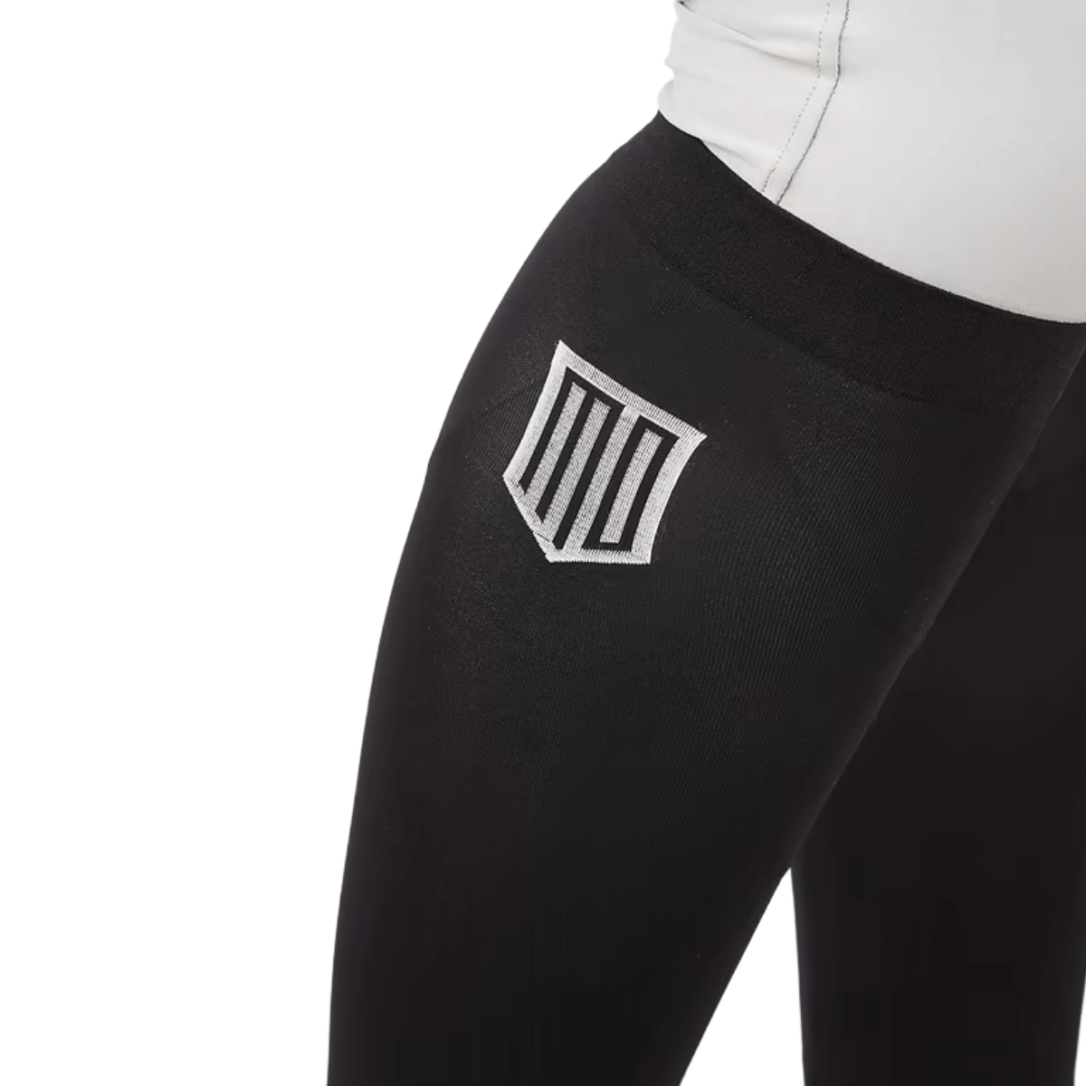 Maya Delorez Competition Socks-Black Logo View