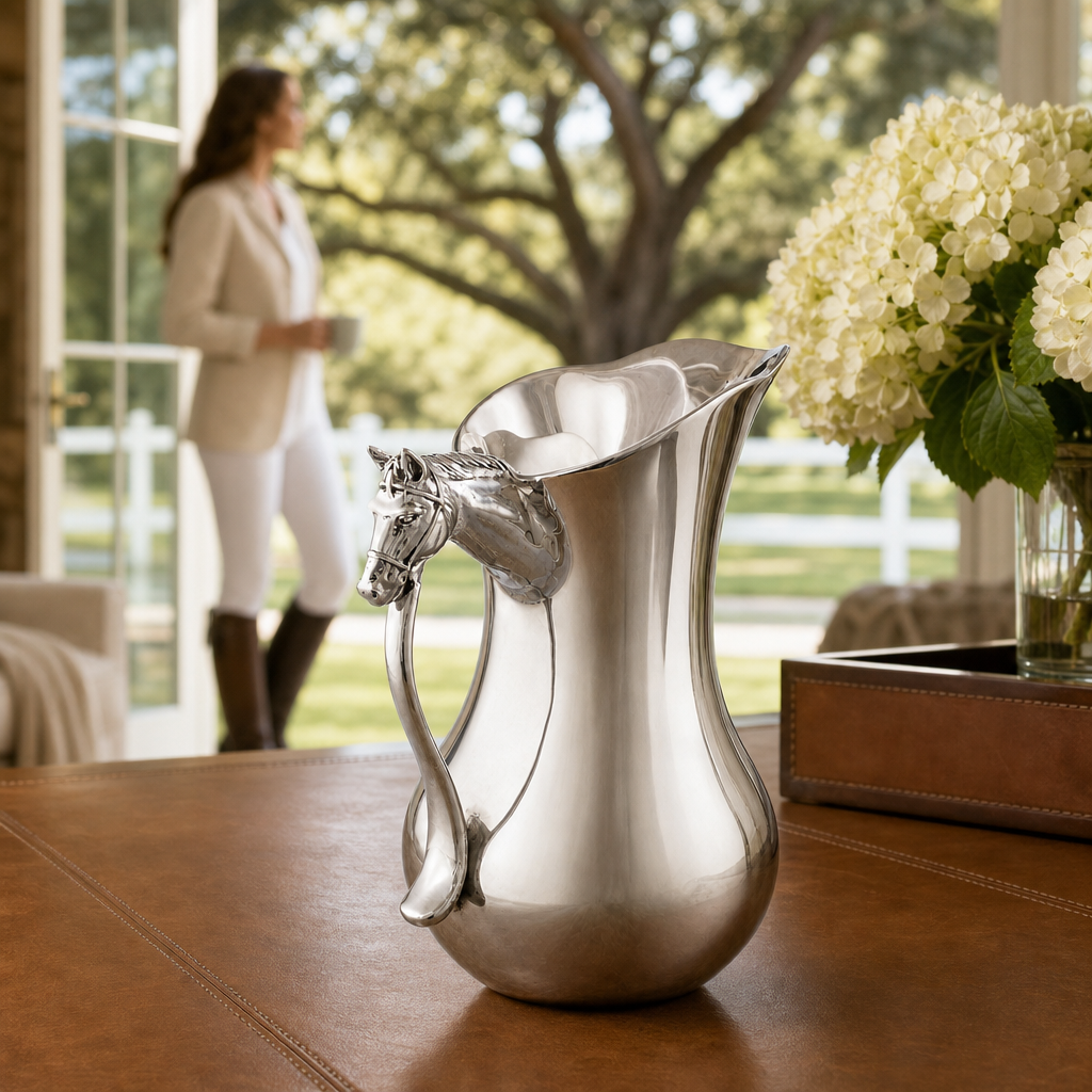 Arthur Court Designs - Horse Head Pitcher