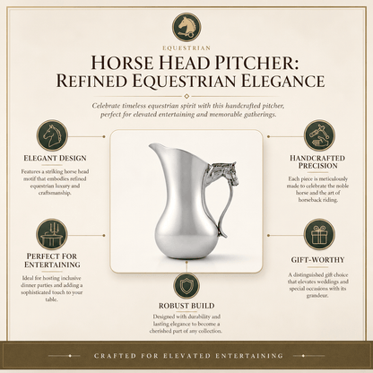 Arthur Court Designs - Horse Head Pitcher