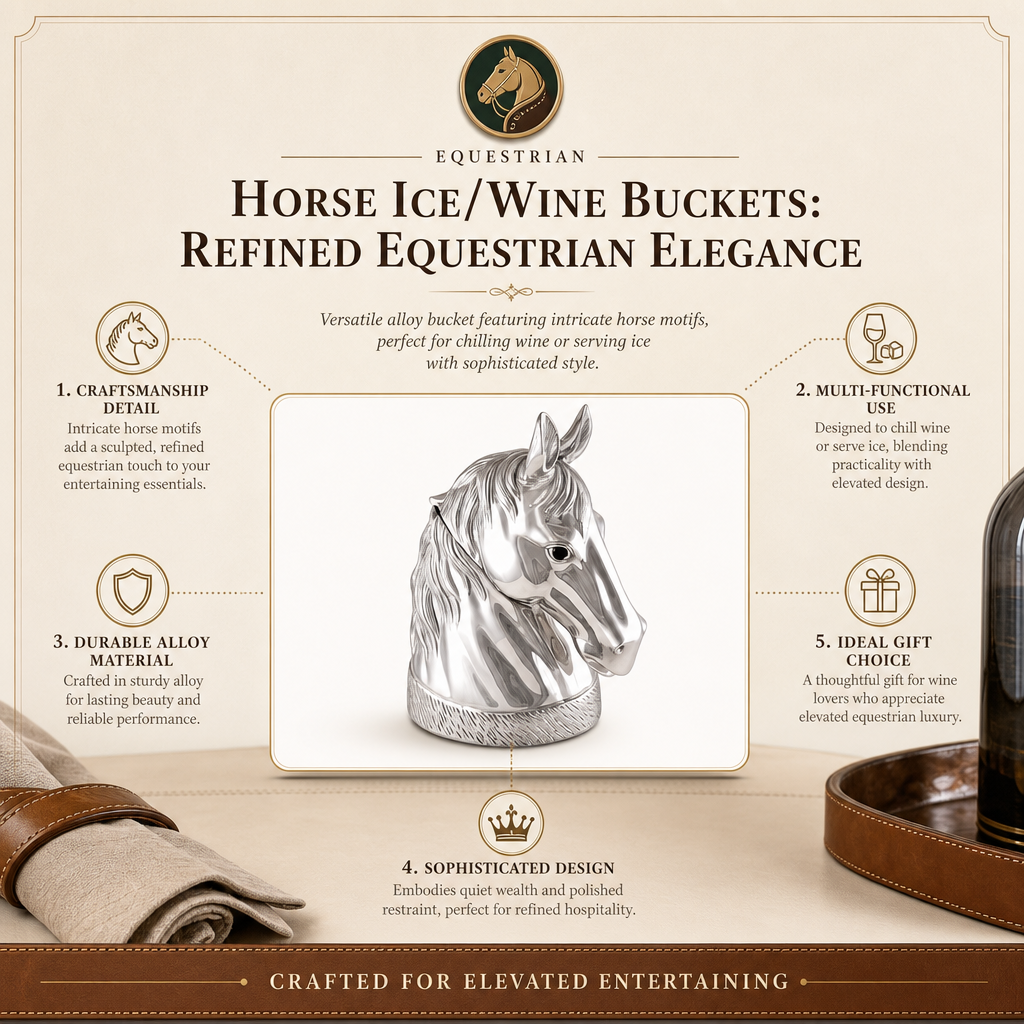 Arthur Court Designs - Horse Ice-Wine Buckets