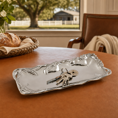 Arthur Court Designs - Horse Bread Tray 6x12