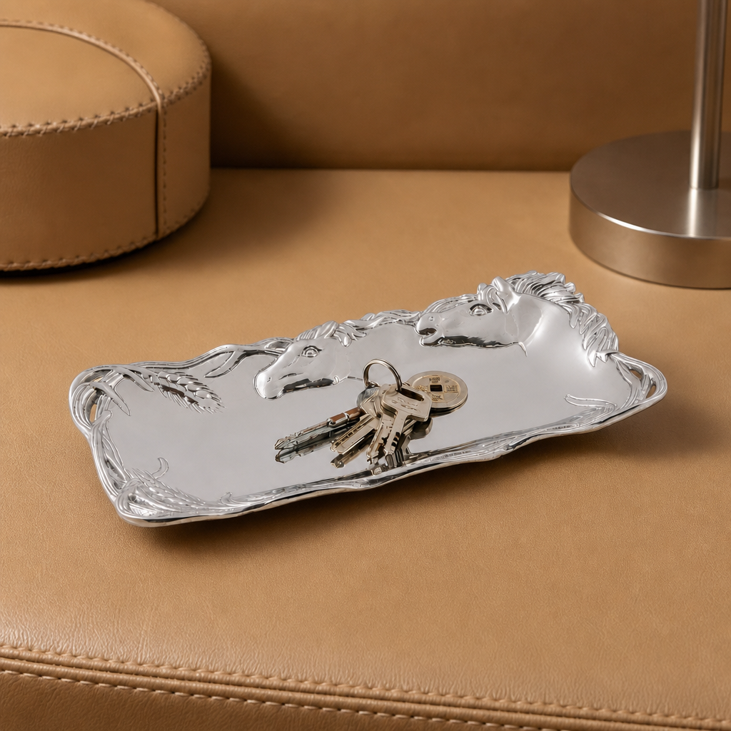 Arthur Court Designs - Horse Bread Tray 6x12