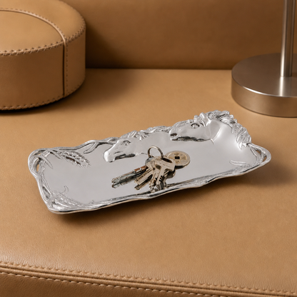 Arthur Court Designs - Horse Bread Tray 6x12
