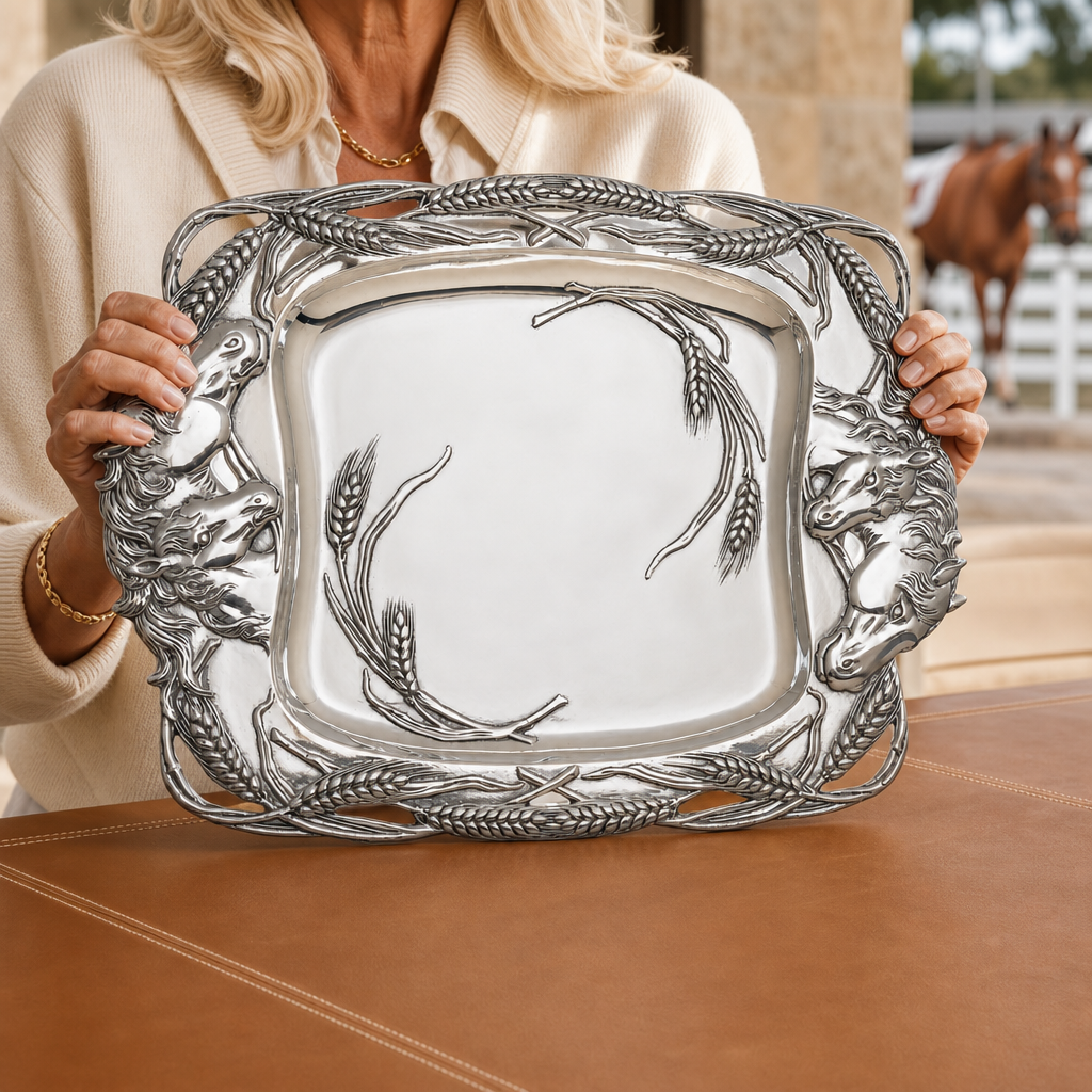 Arthur Court Designs - Horse Clutch Tray