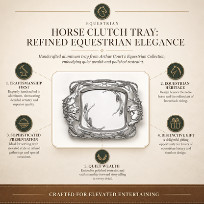 Arthur Court Designs - Horse Clutch Tray