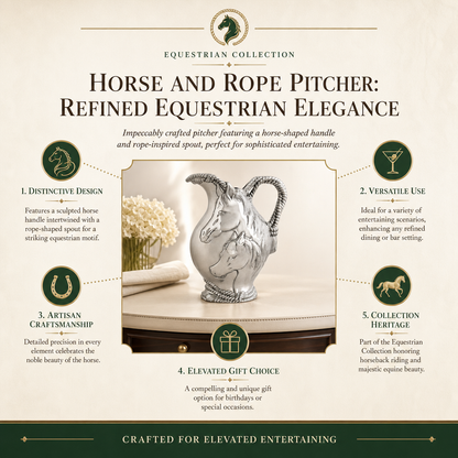 Arthur Court Designs - Horse and Rope Pitcher