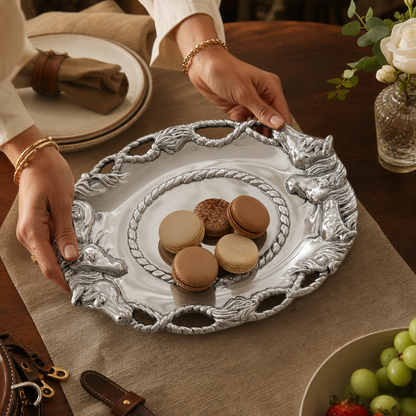 Arthur Court Designs - Horse Oval Tray