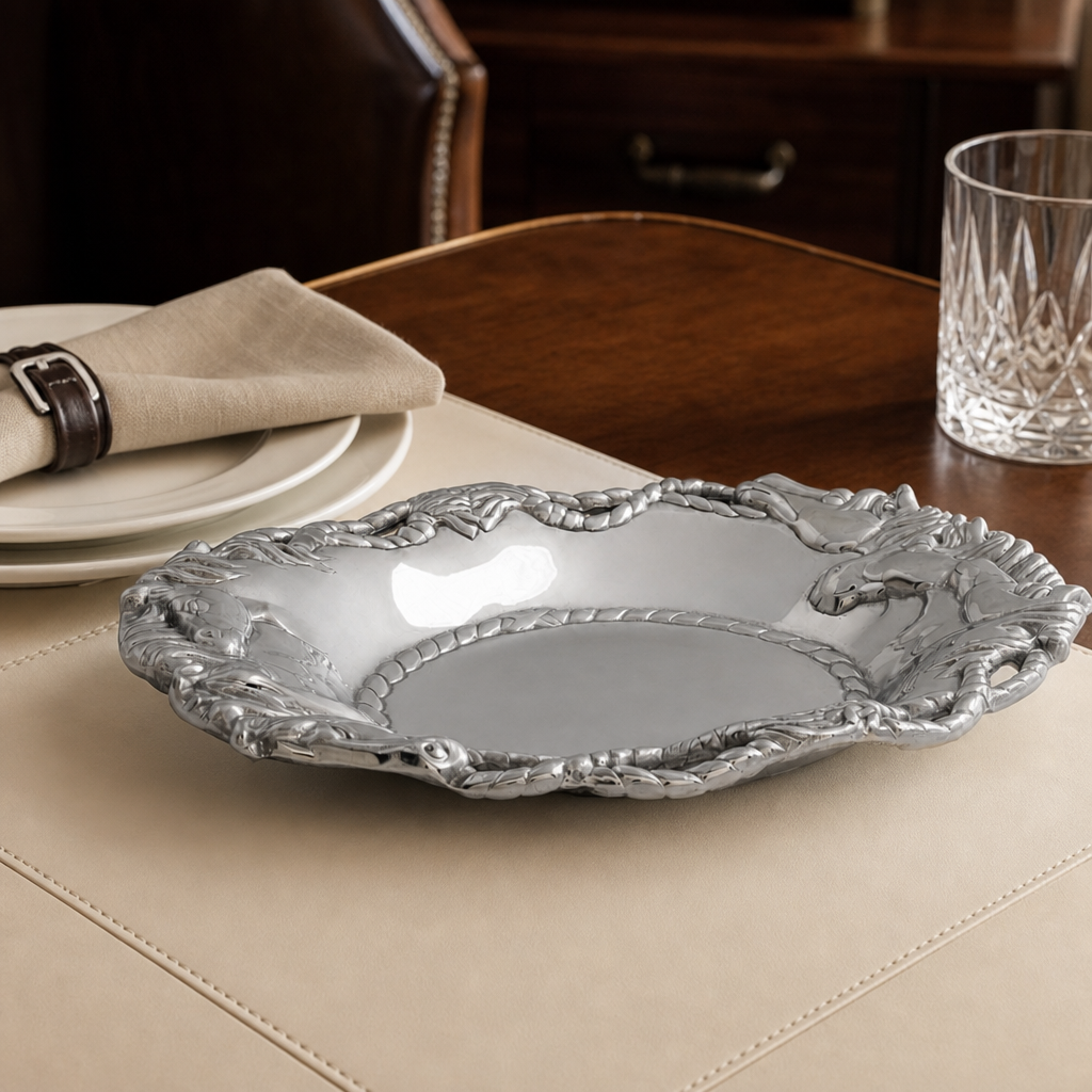 Arthur Court Designs - Horse Oval Tray