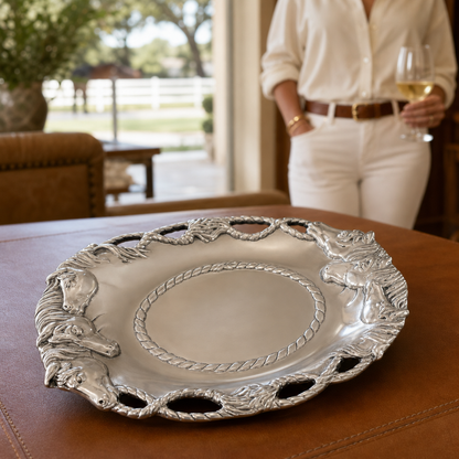 Arthur Court Designs - Horse Oval Tray