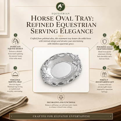 Arthur Court Designs - Horse Oval Tray