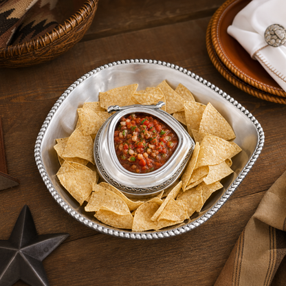 Arthur Court Designs - Cowboy Chip and Dip