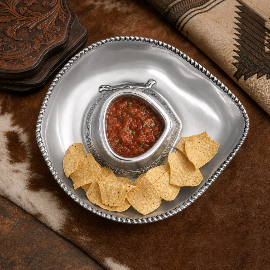 Arthur Court Designs - Cowboy Chip and Dip