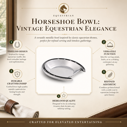 Arthur Court Designs - Horseshoe Bowl