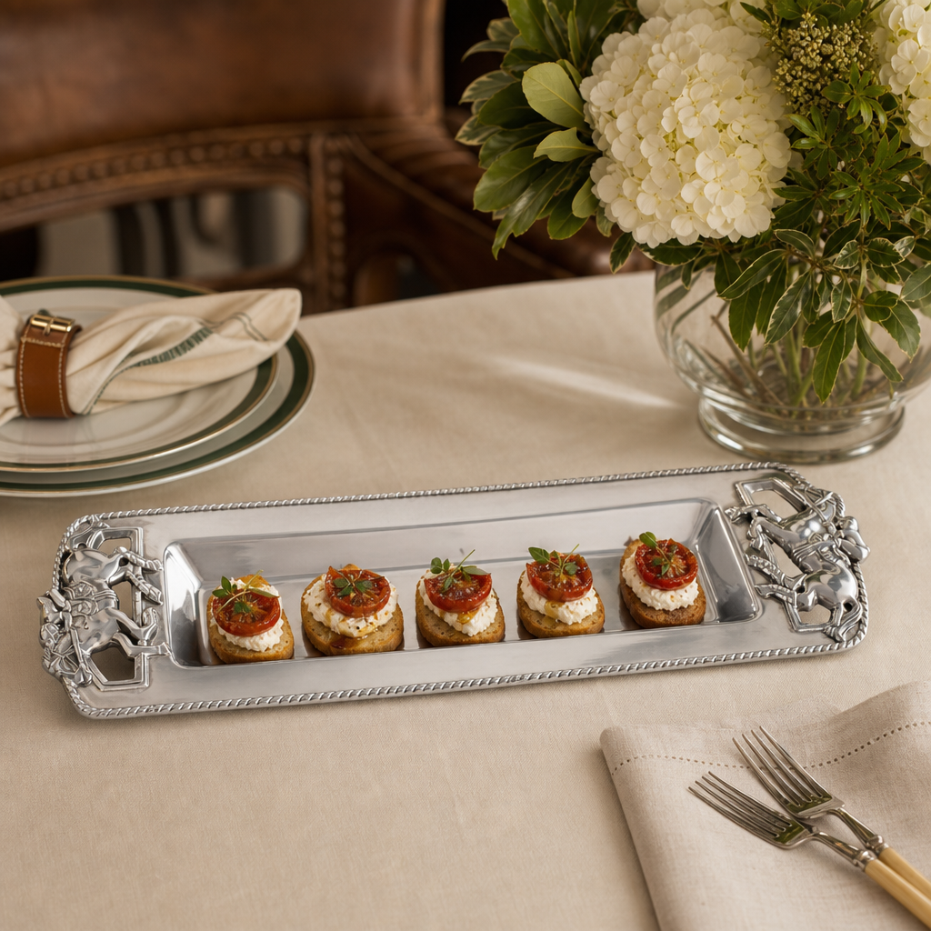 Arthur Court Designs - Thoroughbred Oblong Tray