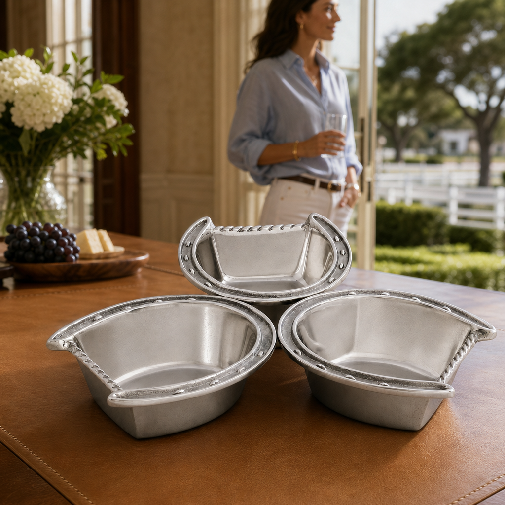 Arthur Court Designs - 3-Bowl Bowl