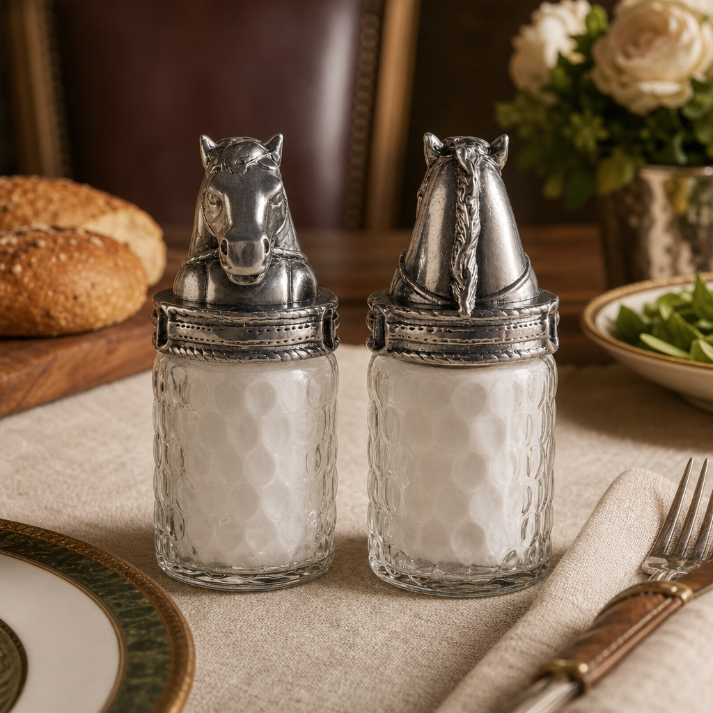 Arthur Court Designs - Horse Salt and Pepper Set