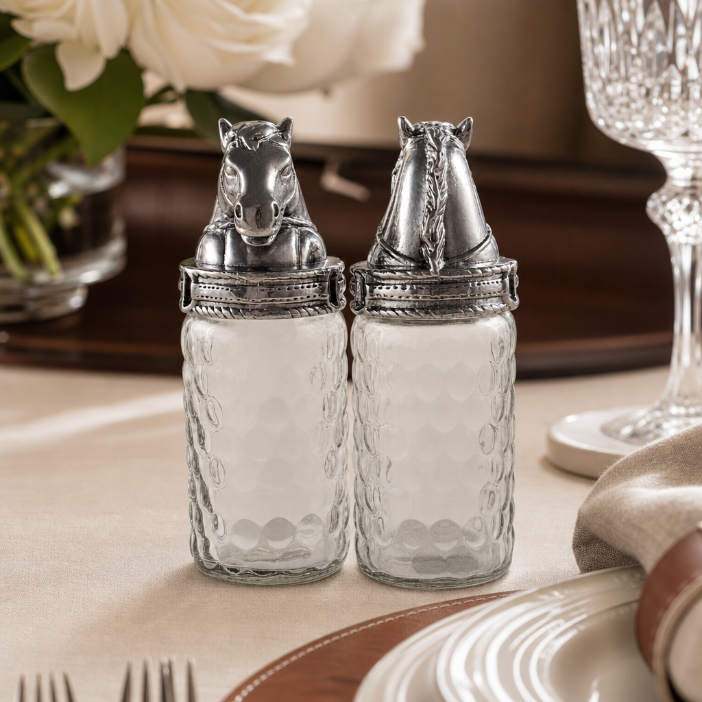 Arthur Court Designs - Horse Salt and Pepper Set