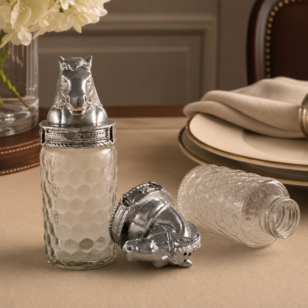 Arthur Court Designs - Horse Salt and Pepper Set