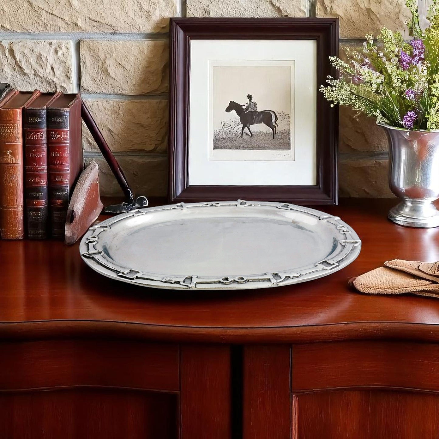 Arthur Court Designs - Equestrian Oval Platter