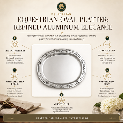 Arthur Court Designs - Equestrian Oval Platter