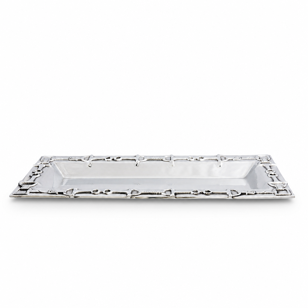 Arthur Court Equestrian Oblong Tray