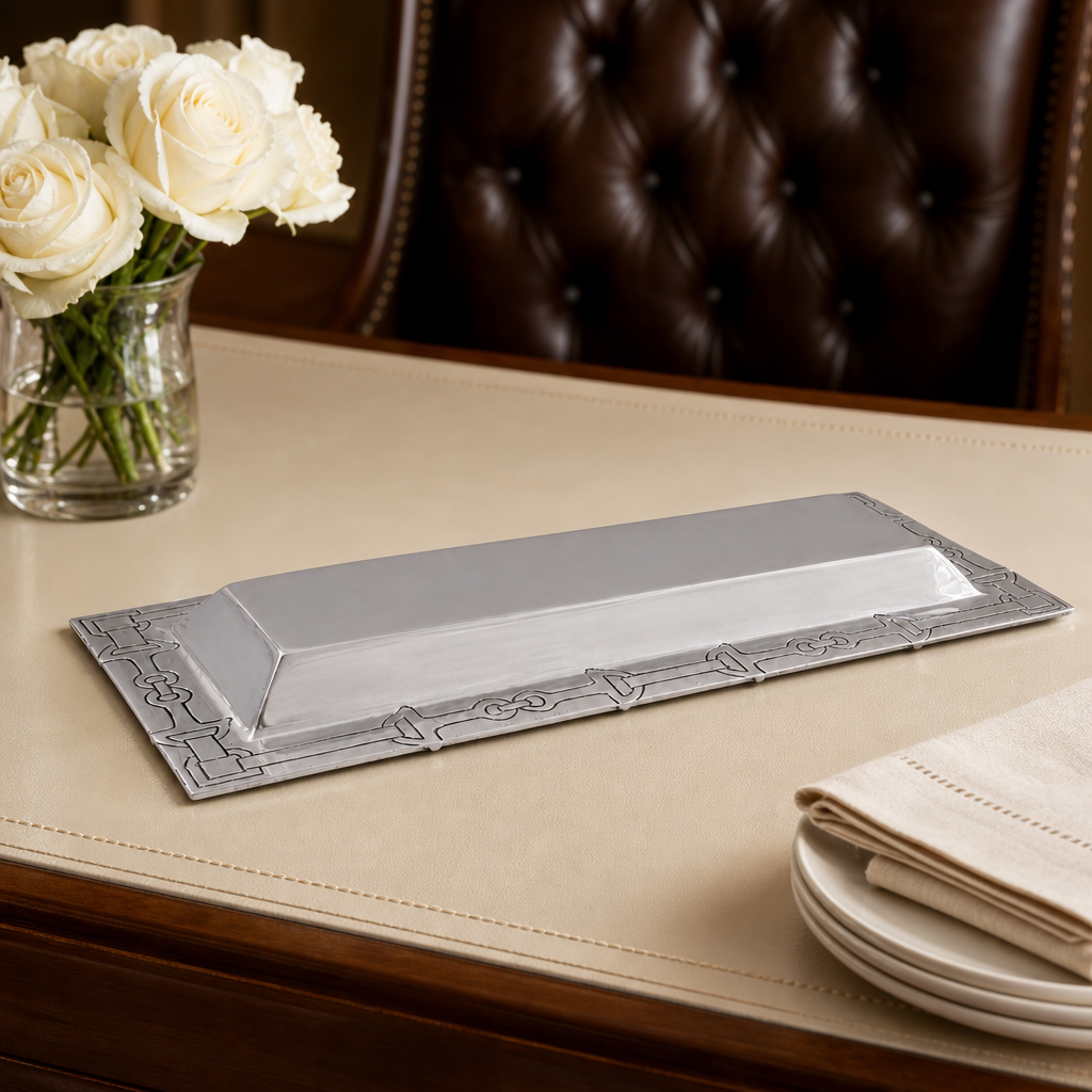 Arthur Court Equestrian Oblong Tray