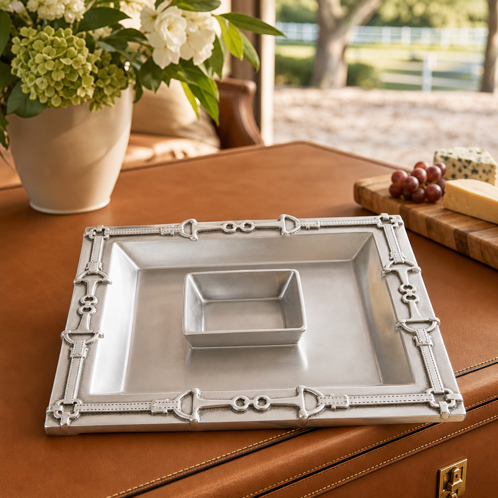 Arthur Court Designs - Equestrian Chip and Dip