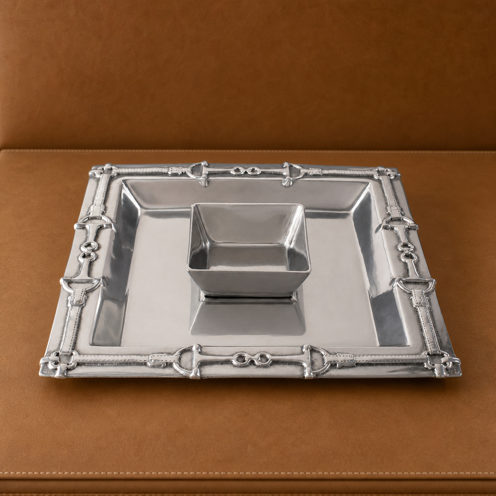 Arthur Court Designs - Equestrian Chip and Dip