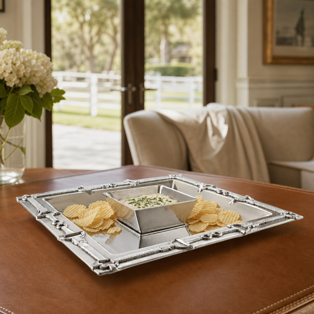 Arthur Court Designs - Equestrian Chip and Dip