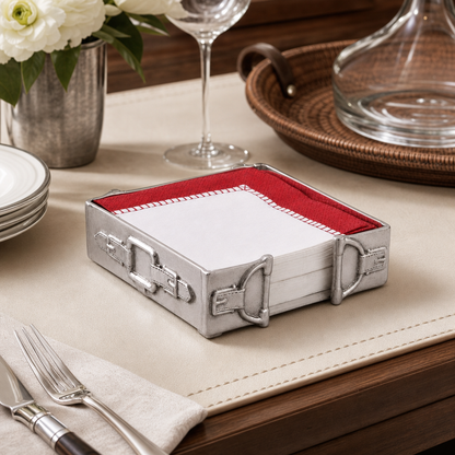 Arthur Court Designs - Equestrian Luncheon Napkin Box