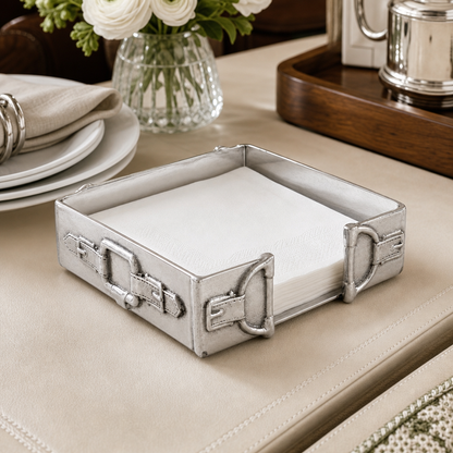 Arthur Court Designs - Equestrian Luncheon Napkin Box