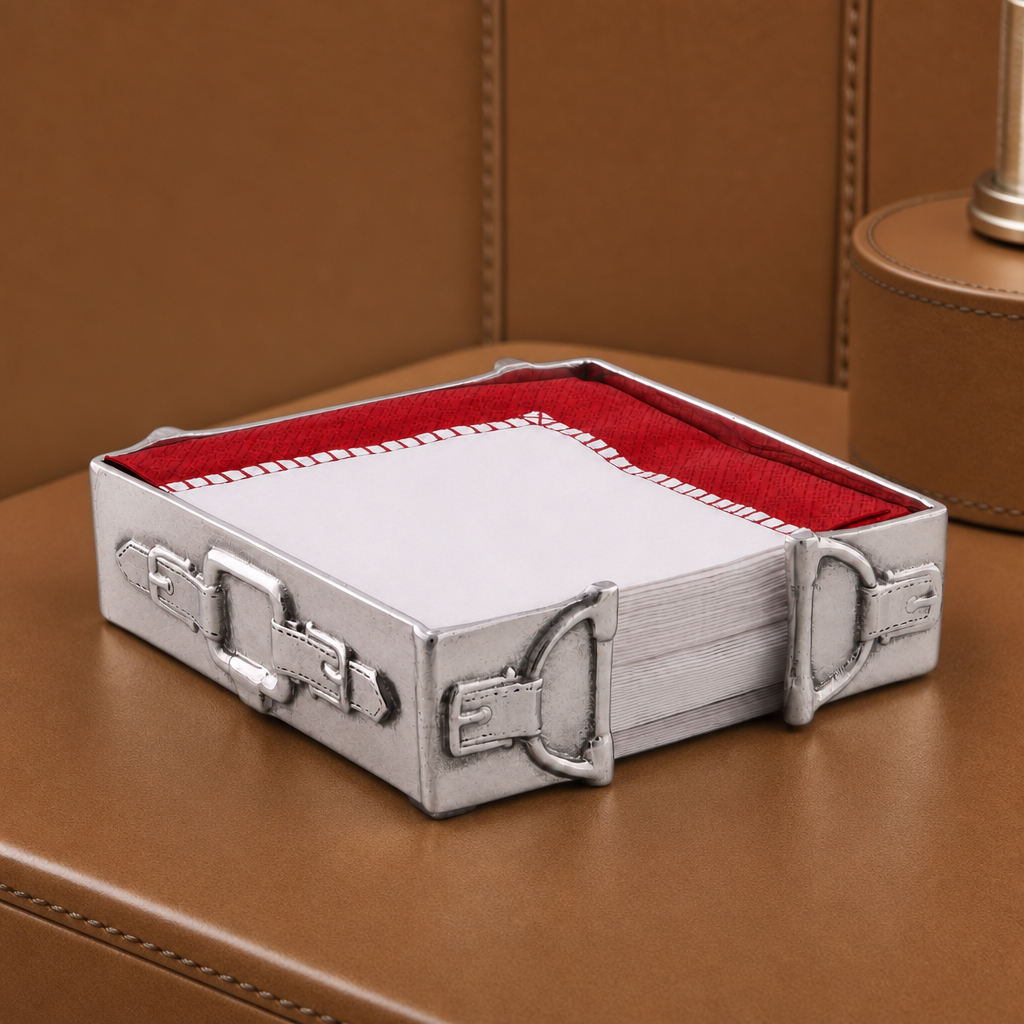 Arthur Court Designs - Equestrian Luncheon Napkin Box