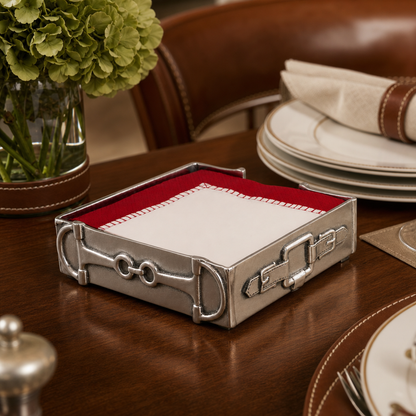 Arthur Court Designs - Equestrian Luncheon Napkin Box