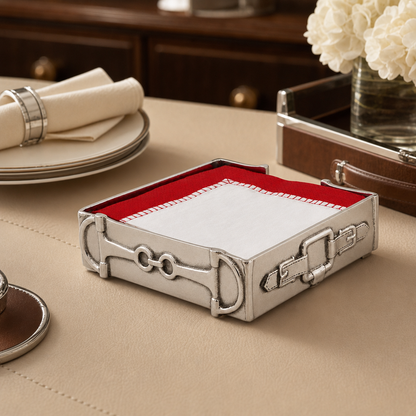 Arthur Court Designs - Equestrian Luncheon Napkin Box