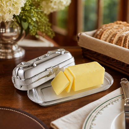 Arthur Court Designs - Equestrian Butter Dish