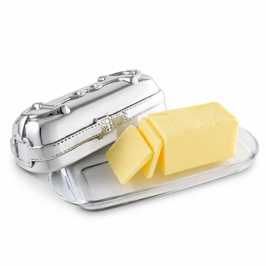 Arthur Court Designs - Equestrian Butter Dish