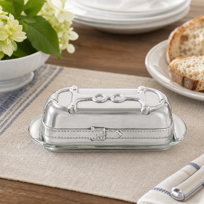Arthur Court Designs - Equestrian Butter Dish