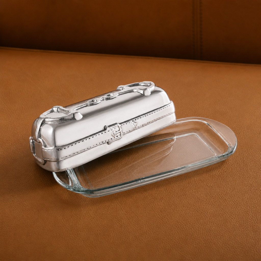 Arthur Court Designs - Equestrian Butter Dish