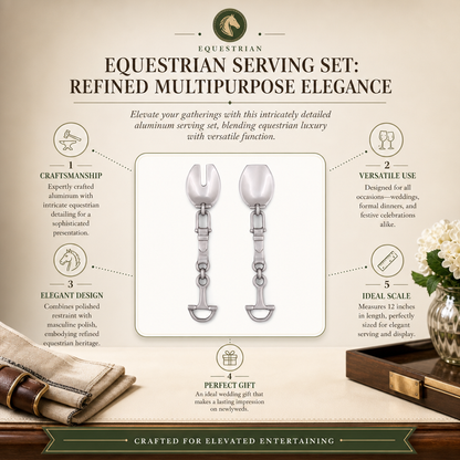 Arthur Court Designs - Equestrian Serving Set