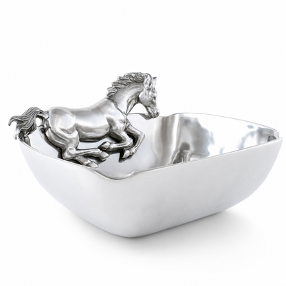 Arthur Court - Horse Figural Serving Bowl 11"