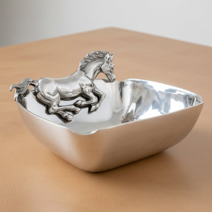 Arthur Court - Horse Figural Serving Bowl 11"